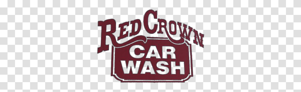 Red Crown Car Wash Big, Word, Text, Alphabet, Label Transparent Png