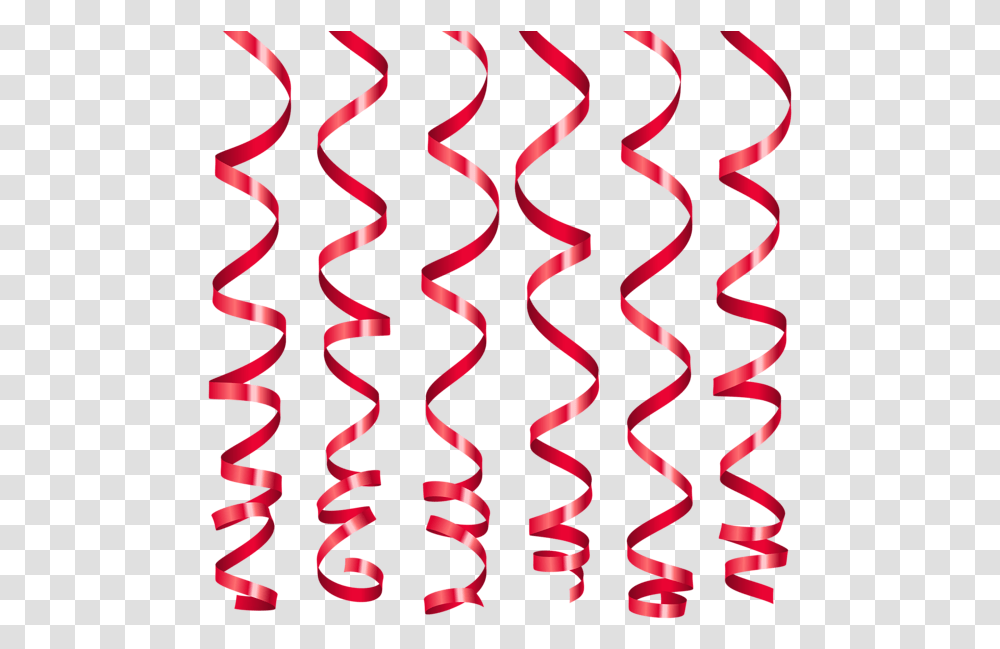 Red Curly Ribbons Clip Art Ribbon Paper Streamers Red Curly Ribbon, Light, Coil, Spiral Transparent Png