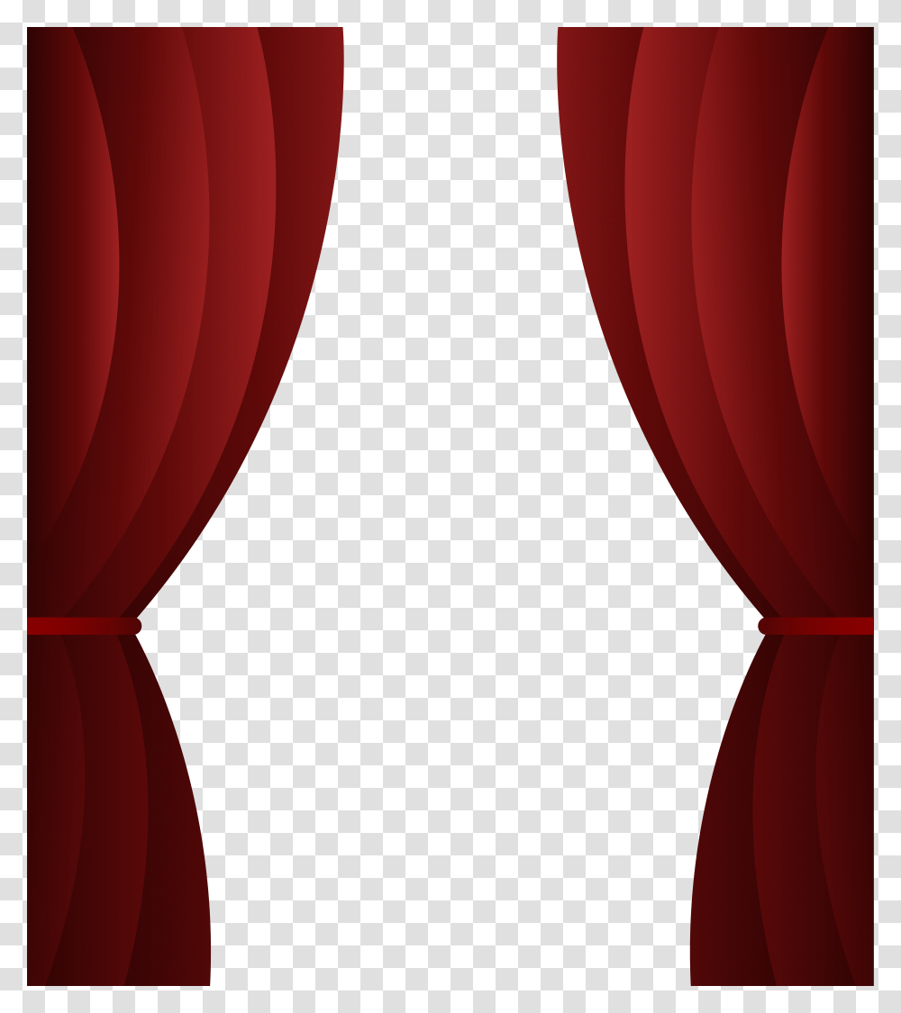 Red Curtain Clip Art, Maroon Transparent Png