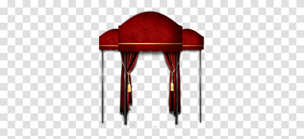 Red Curtain With Top Design, Lamp, Lighting, Stage, Canopy Transparent Png