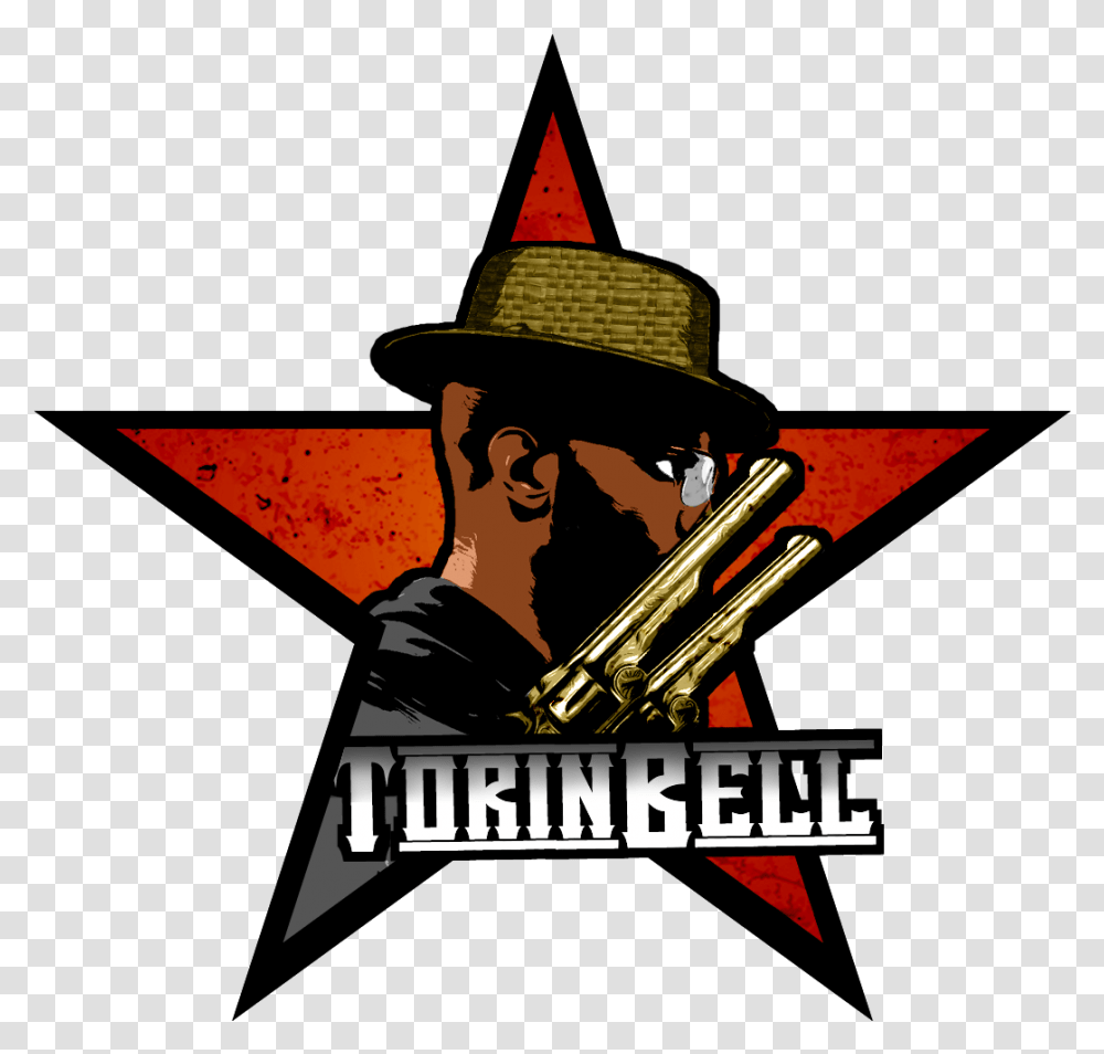 Red Dead Gamer Logo Nba All Star 2009 Logo, Horn, Brass Section, Musical Instrument, Person Transparent Png