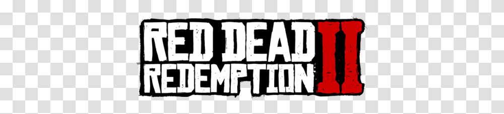 Red Dead Redemption 2 Text, Label, Word, Logo Transparent Png
