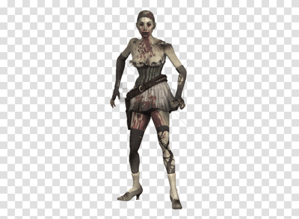 Red Dead Redemption Female Zombie, Person, Human, Armor Transparent Png