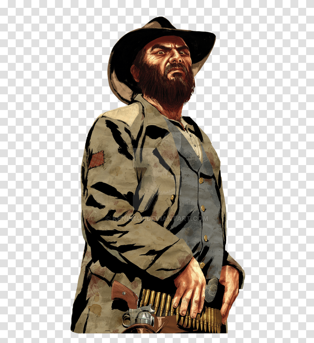 Red Dead Redemption, Game, Hat, Person Transparent Png