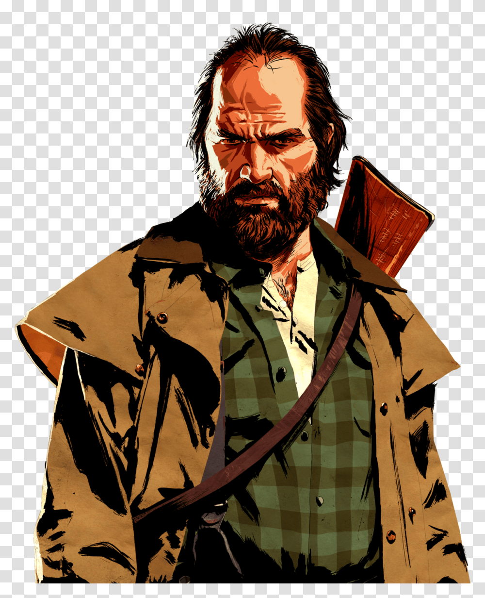 Red Dead Redemption, Game, Military, Military Uniform, Face Transparent Png