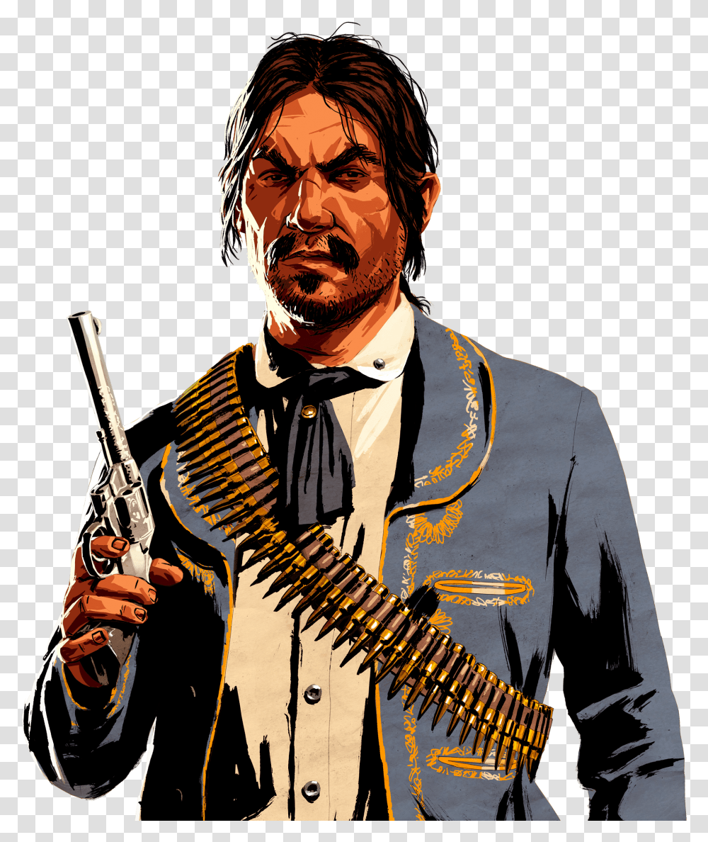 Red Dead Redemption, Game, Person, Weapon Transparent Png