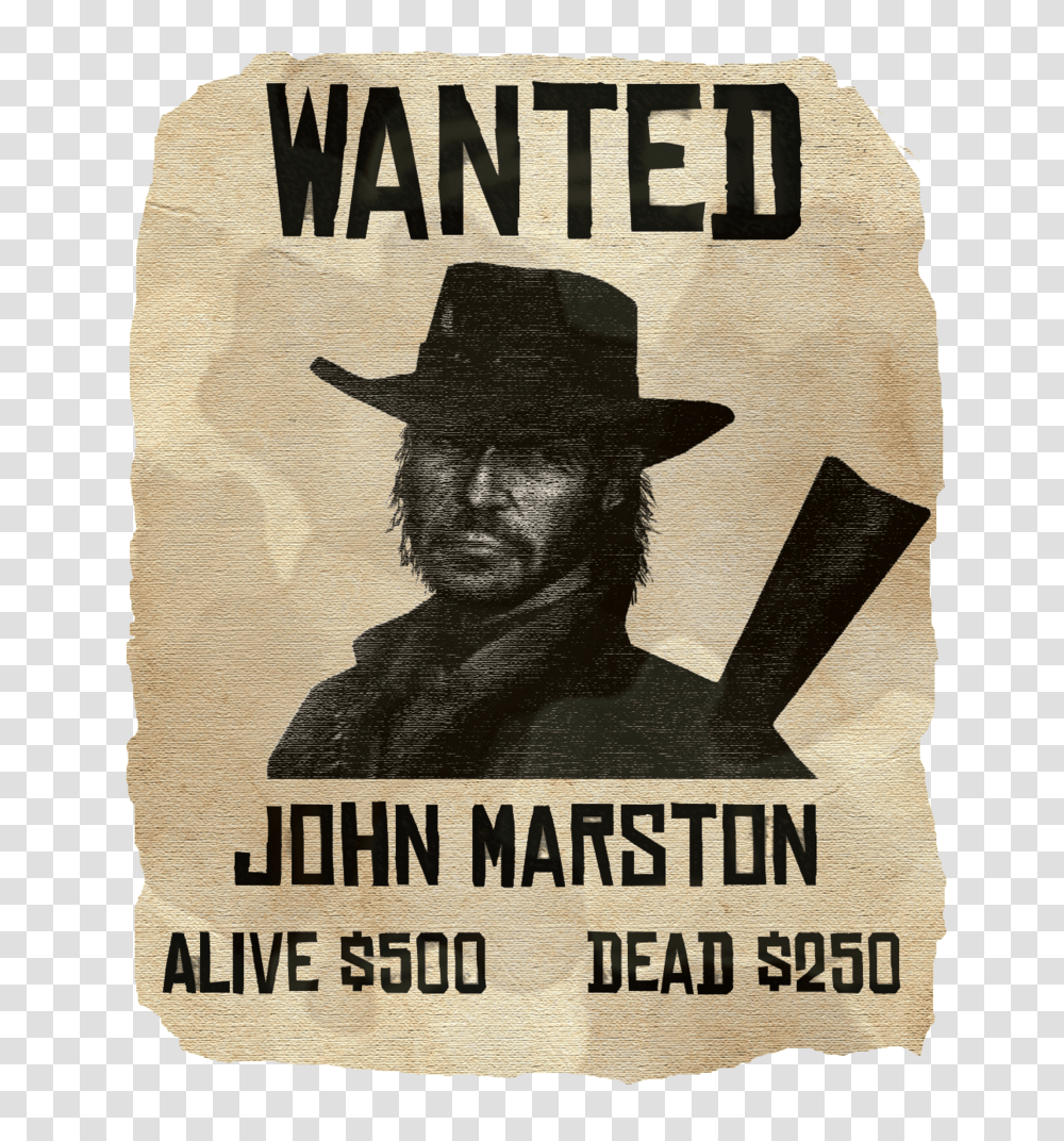 Red Dead Redemption, Game, Poster, Advertisement, Flyer Transparent Png