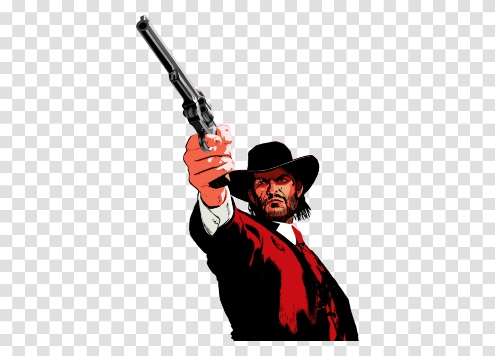 Red Dead Redemption, Game, Weapon, Weaponry, Person Transparent Png