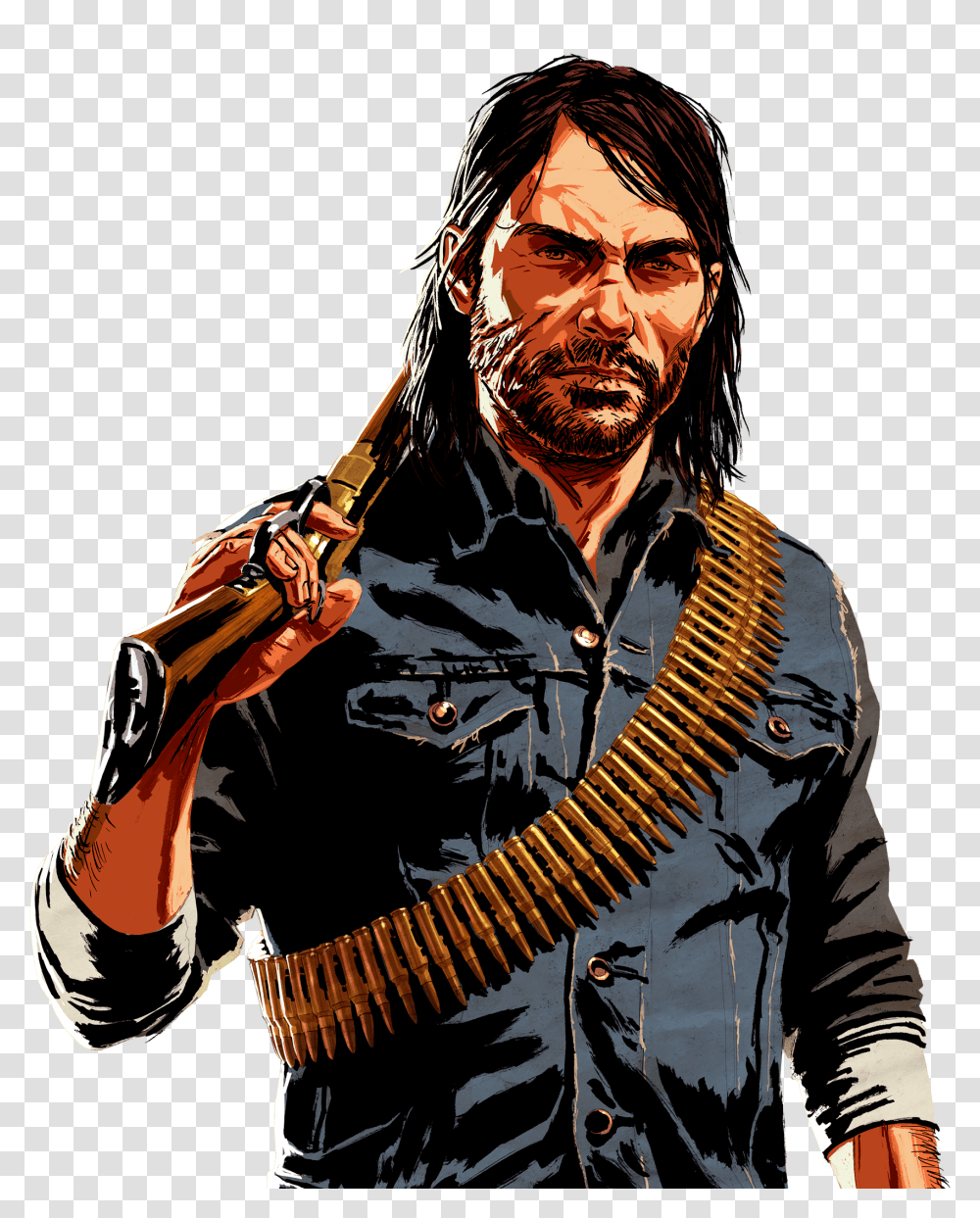 Red Dead Redemption, Game, Weapon, Weaponry, Person Transparent Png