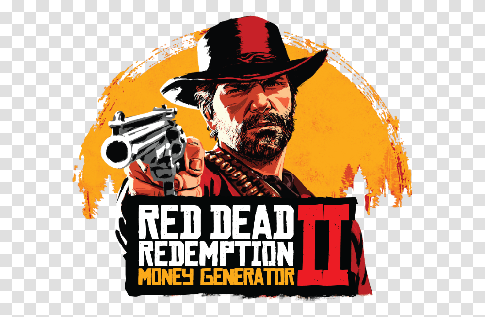 Red Dead Redemption, Hat, Apparel, Advertisement Transparent Png