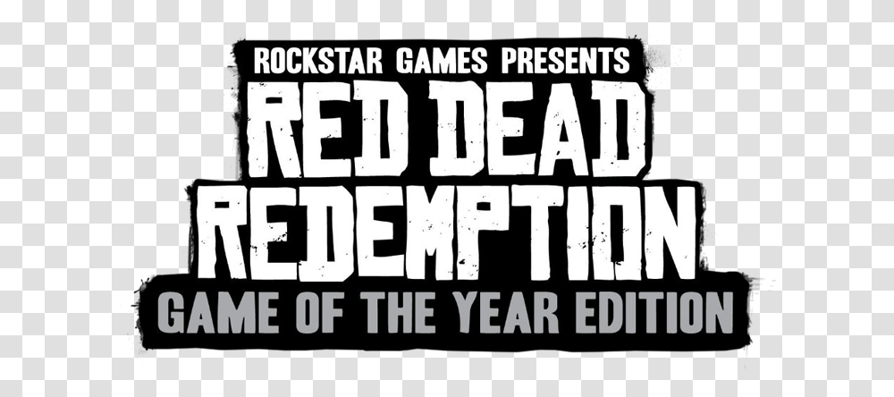 Red Dead Redemption, Word, Label, Alphabet Transparent Png