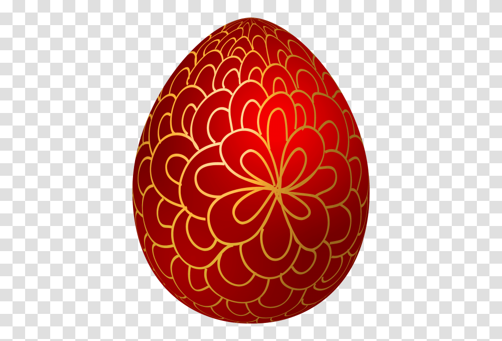 Red Decorative Easter Egg, Plant, Rug, Food, Flower Transparent Png