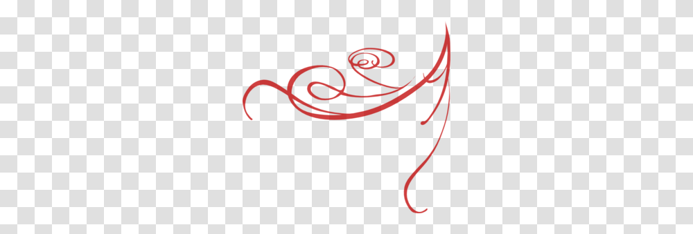 Red Decorative Swirl Clip Art, Floral Design, Pattern Transparent Png