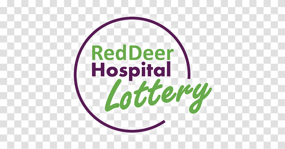 Red Deer Hospital Lottery, Label, Logo Transparent Png