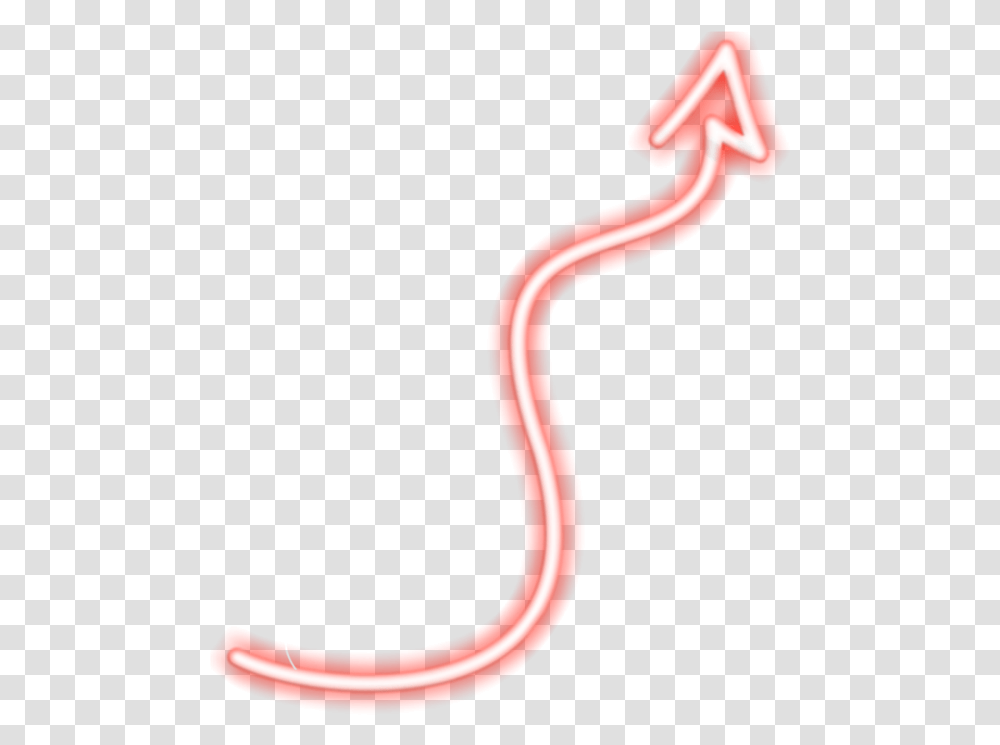 Red Demon Neon Tumblr Head Aesthetic Slender Blind Snake, Dynamite, Bomb, Weapon, Weaponry Transparent Png