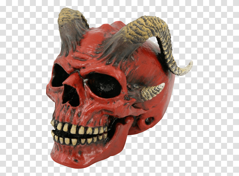 Red Demon Skull Demonic Skull, Chicken, Poultry, Fowl, Bird Transparent Png