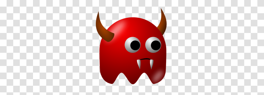 Red Devil Creature Clip Art, Pac Man Transparent Png