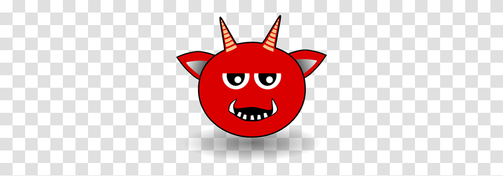 Red Devil Head Cartoon Clip Art For Web, Label, Sticker, Teeth Transparent Png