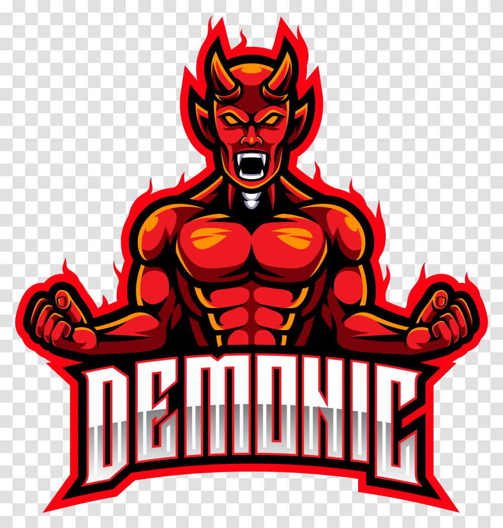 Red Devil Mascot Free Free Fire Logo Edit, Statue, Sculpture, Art, Symbol Transparent Png