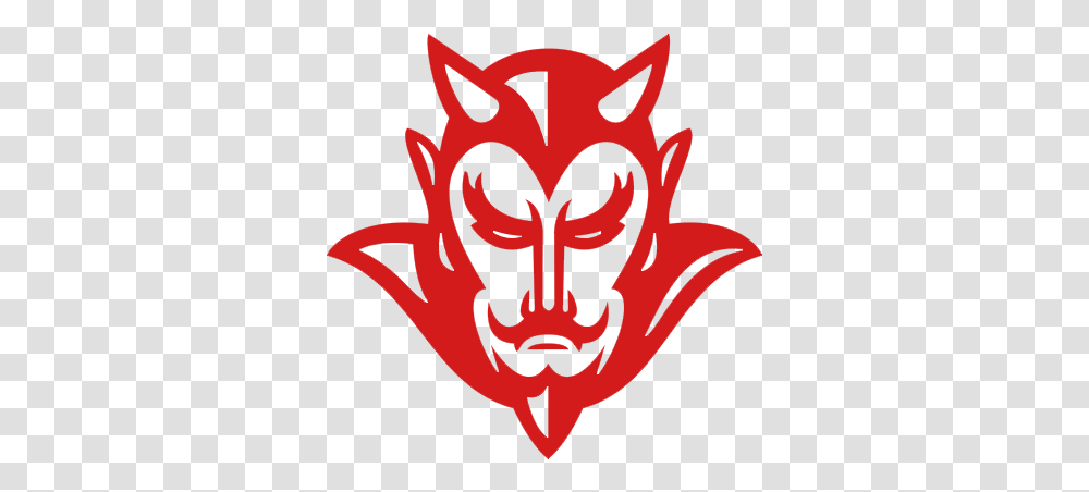 Red Devil Sports Logo Logodix Red Devil Logo, Symbol, Emblem, Poster Transparent Png