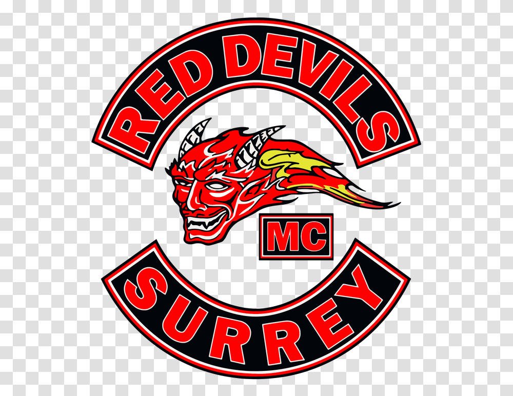 Red Devils Mc, Logo, Trademark, Emblem Transparent Png
