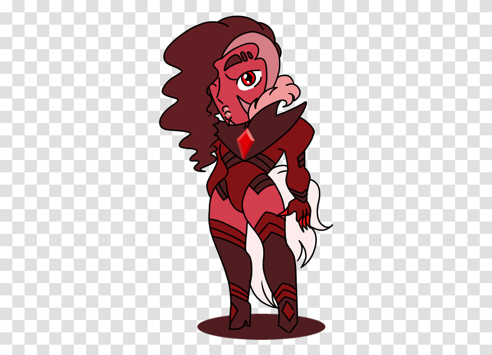 Red Diamond Cartoon, Hair, Person, Human, Animal Transparent Png