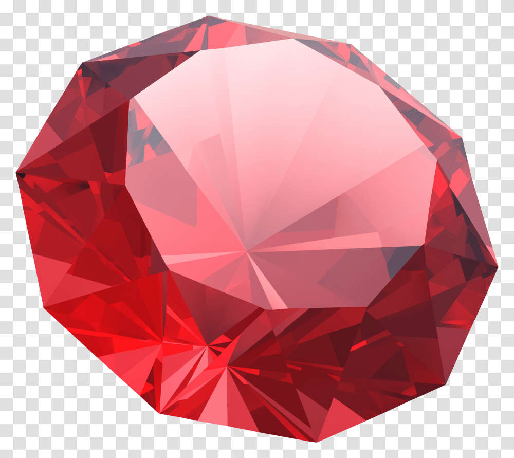 Red Diamond Clipart Image Red Diamond, Gemstone, Jewelry, Accessories, Accessory Transparent Png