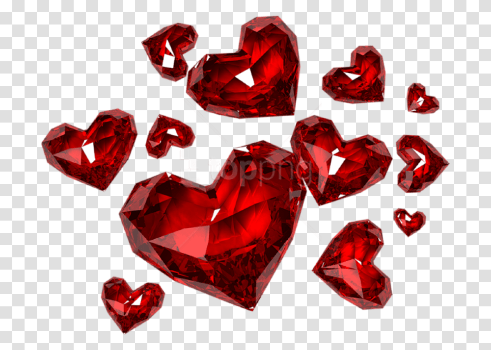 Red Diamond Heart Shaped Red Diamonds, Gemstone, Jewelry, Accessories, Accessory Transparent Png