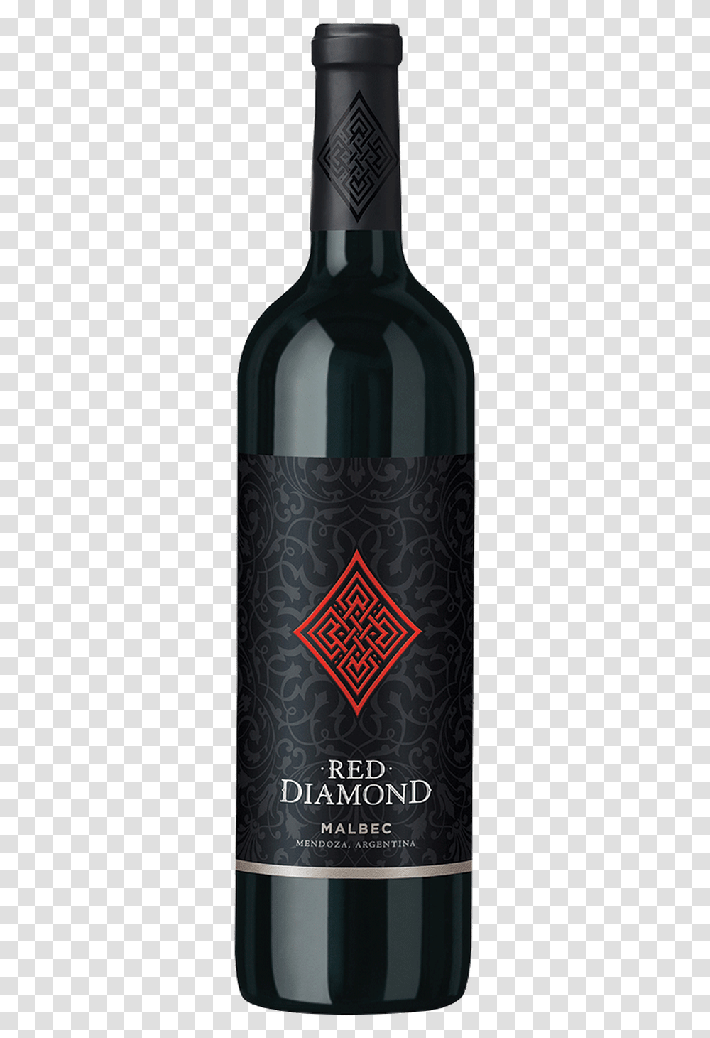 Red Diamond Malbec 750ml Nv Red Diamond Malbec 2018, Bottle, Alcohol, Beverage, Drink Transparent Png