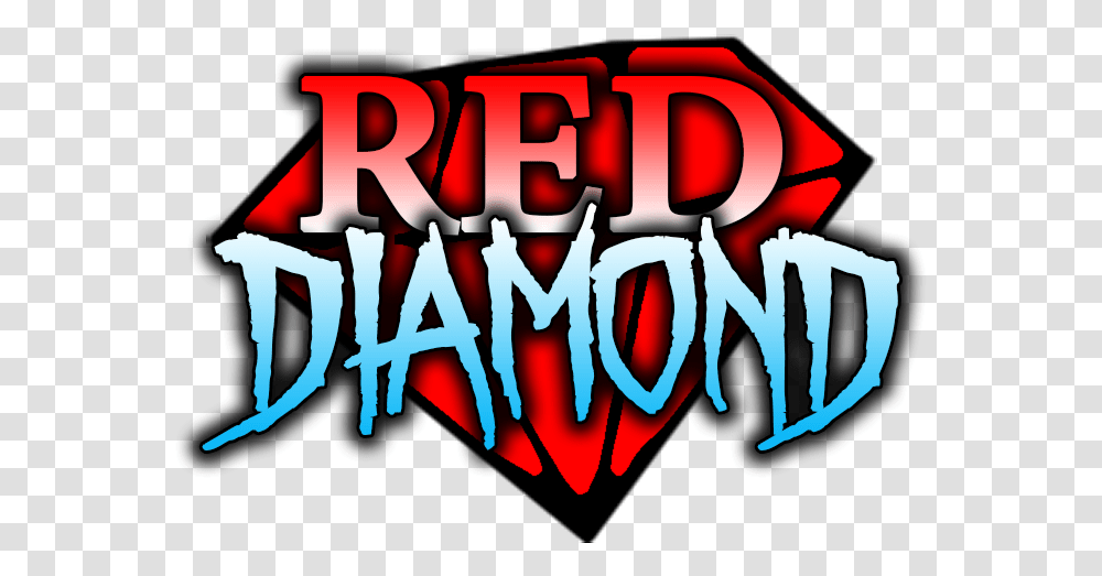 Red Diamond Smp Was Founded By 2 Friends Who Enjoy Minecraft Logo Red, Dynamite, Word, Alphabet Transparent Png