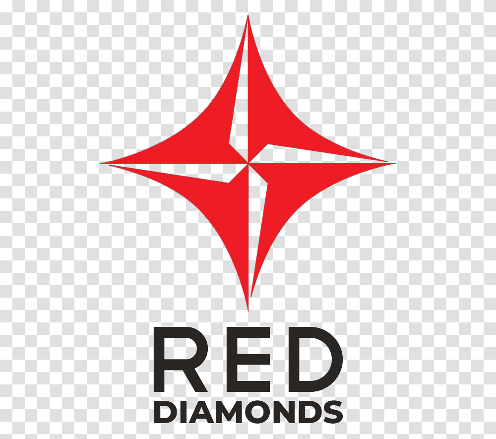 Red Diamondslogo Square Red Diamonds Logo, Star Symbol, Trademark Transparent Png