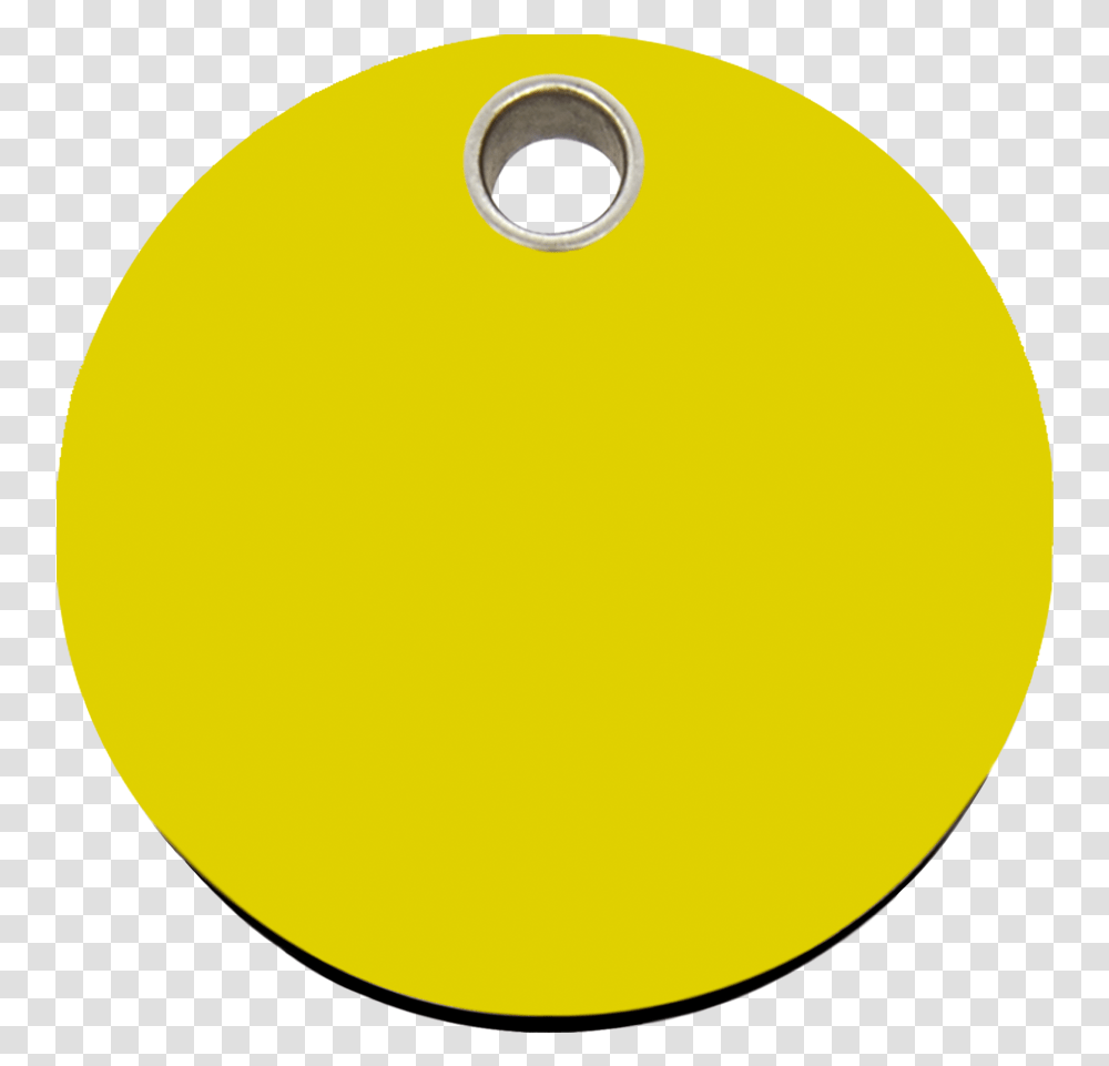 Red Dingo Plastic Tag Circle Yellow 04 Clye 4clys 4clym Dot, Tennis Ball, Sport, Sports, Text Transparent Png