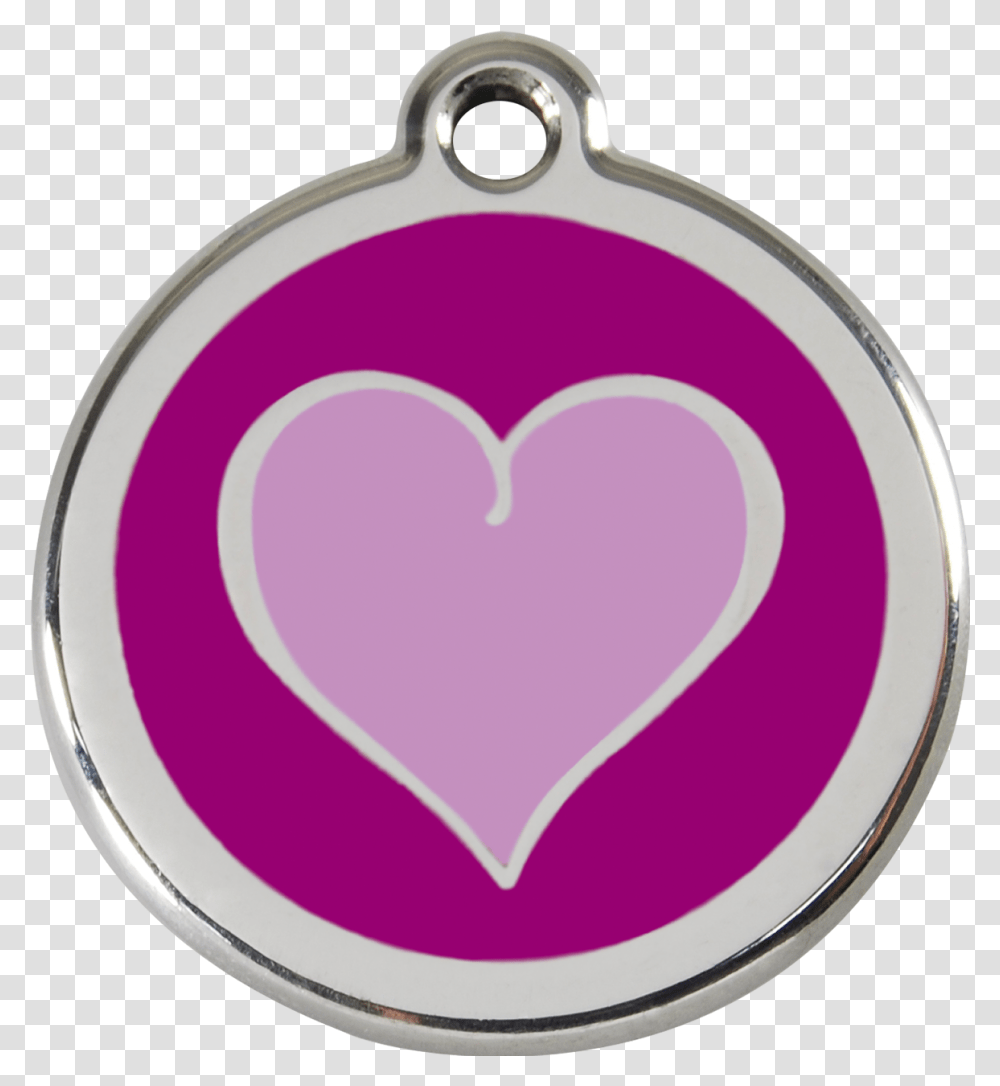 Red Dingo Stainless Steel Amp Enamel Two Tone Purple Red Dingo Breezy Love Full Set, Heart, Pendant Transparent Png