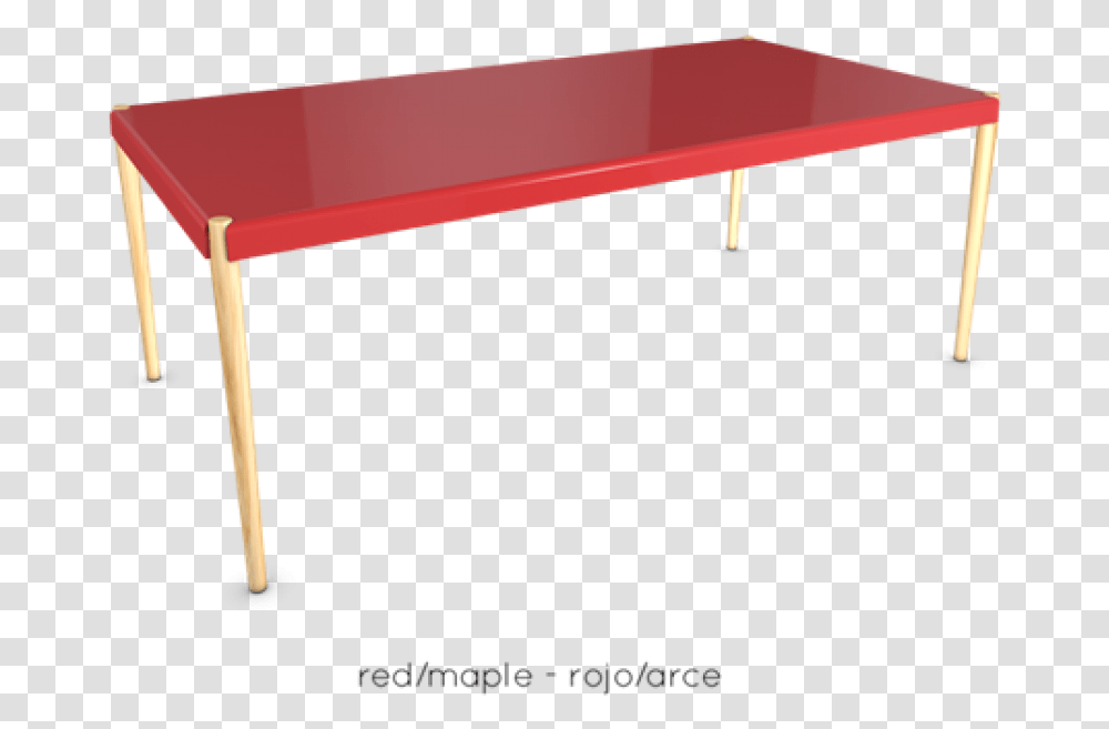 Red Dining Table, Furniture, Coffee Table, Tabletop, Bench Transparent Png