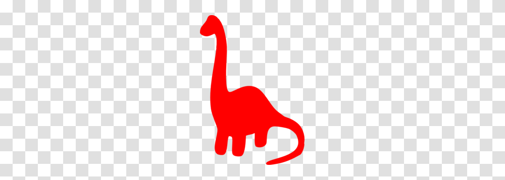 Red Dinosaur Silhouette Clip Art Silhouette, Animal, Bird, Flamingo Transparent Png