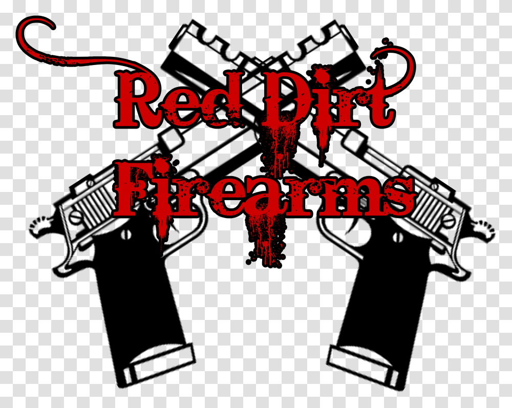 Red Dirt Firearms Pistole, Alphabet, Word, Number Transparent Png