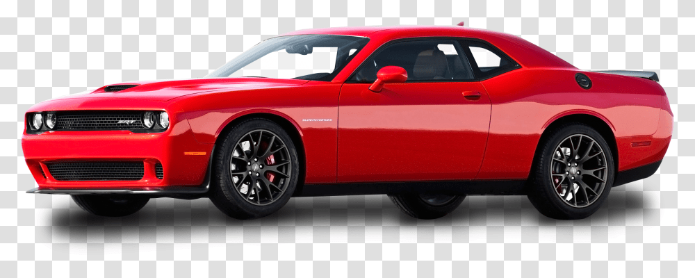 Red Dodge Challenger Car Image Dodge Challenger Hellcat Hemi, Tire, Wheel, Machine, Spoke Transparent Png