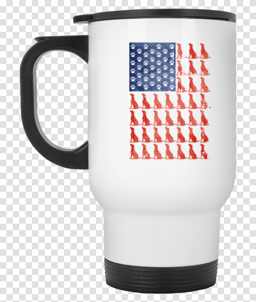 Red Dog Blue Paw Flag, Coffee Cup, Label Transparent Png
