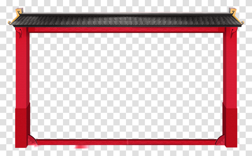 Red Door Border Element Free Download Vector, Screen, Electronics, Monitor, LCD Screen Transparent Png