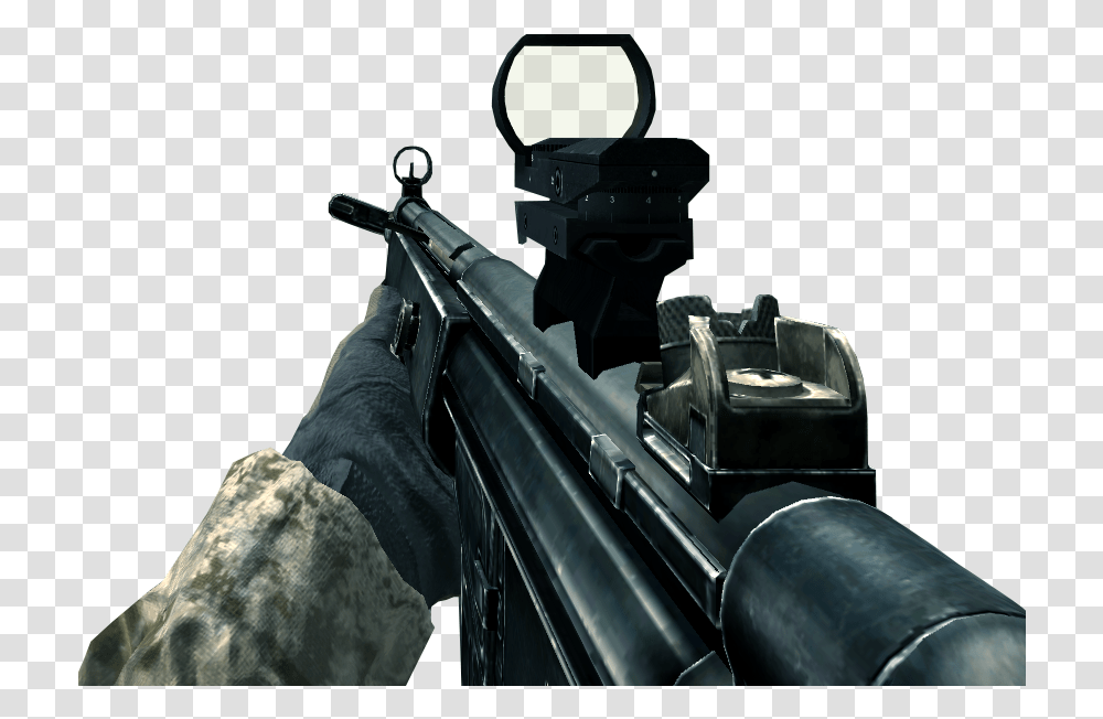 Red Dot Modern Warfare Remastered, Call Of Duty, Gun, Weapon, Weaponry Transparent Png