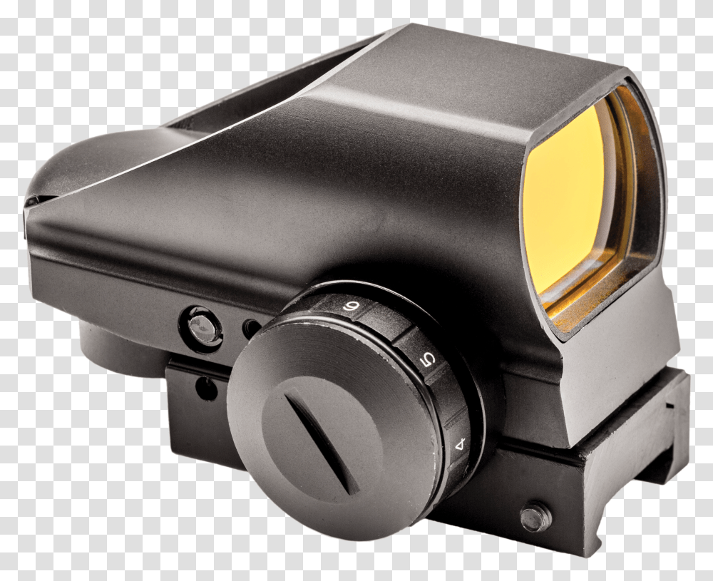 Red Dot Sight Styleguide Reflector Sight, Projector, Camera, Electronics Transparent Png