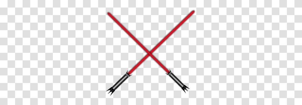 Red Double Lightsaber Clip Art, Oars, Stick, Weapon, Weaponry Transparent Png