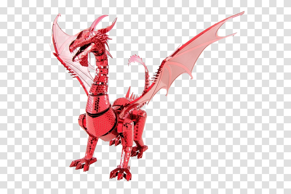 Red Dragon Image Dragon Model Kit, Construction Crane Transparent Png