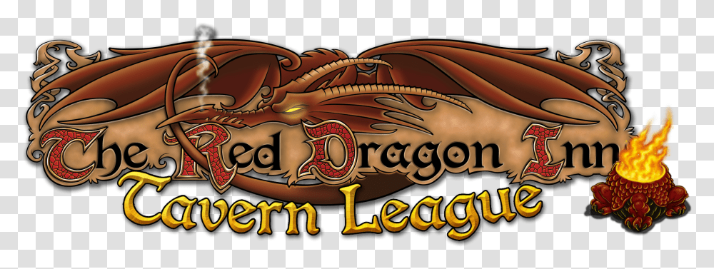 Red Dragon Inn Tournament Illustration, Text, Symbol, Logo, Trademark Transparent Png
