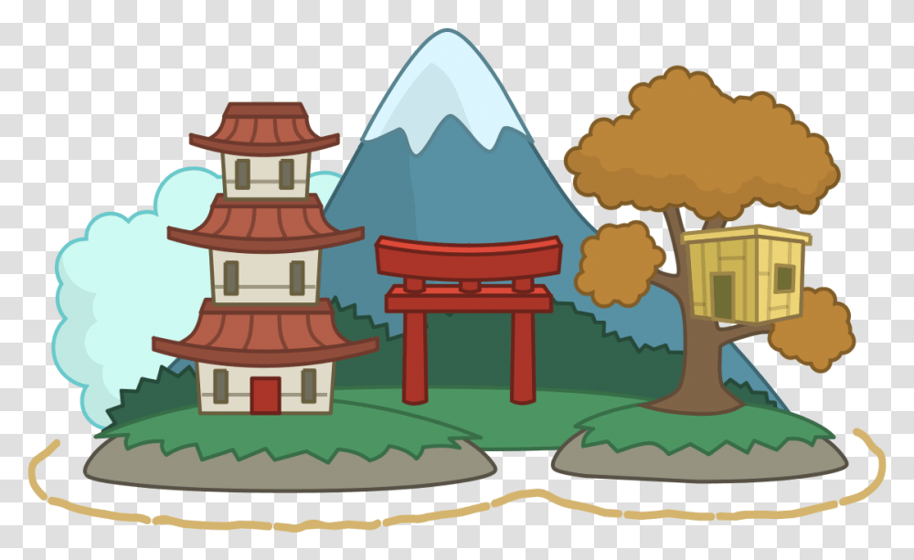 Red Dragon Island Poptropica Wiki Poptropica Red Dragon Island, Architecture, Building, Temple, Worship Transparent Png