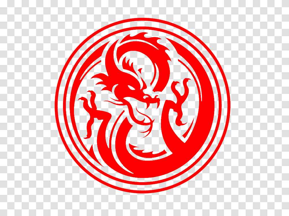 Red Dragon Logo Inside A Circle Dragons Best Versions I Can, Ketchup, Food, Emblem Transparent Png