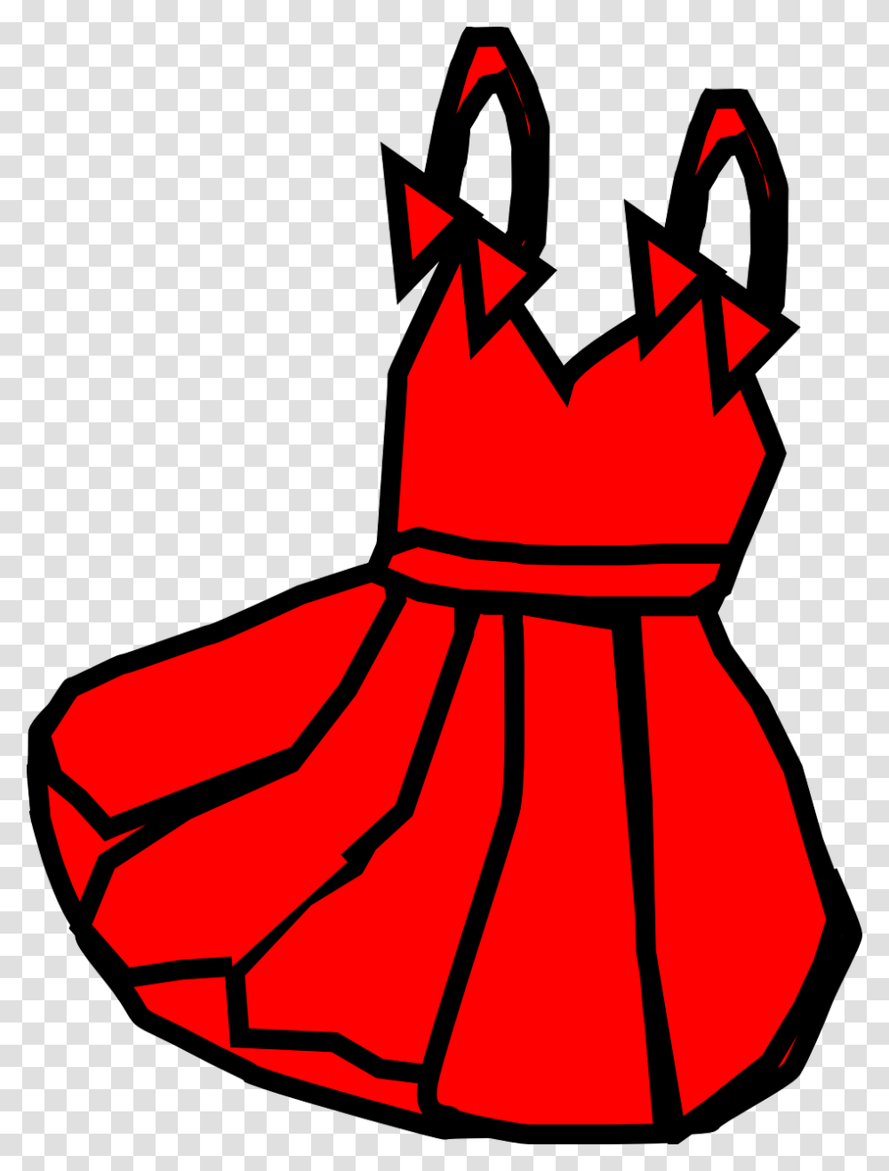 Red Dress Clip Art, Apparel, Skirt, Hat Transparent Png