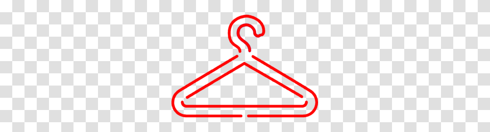 Red Dress Hanger Clip Art, Triangle Transparent Png