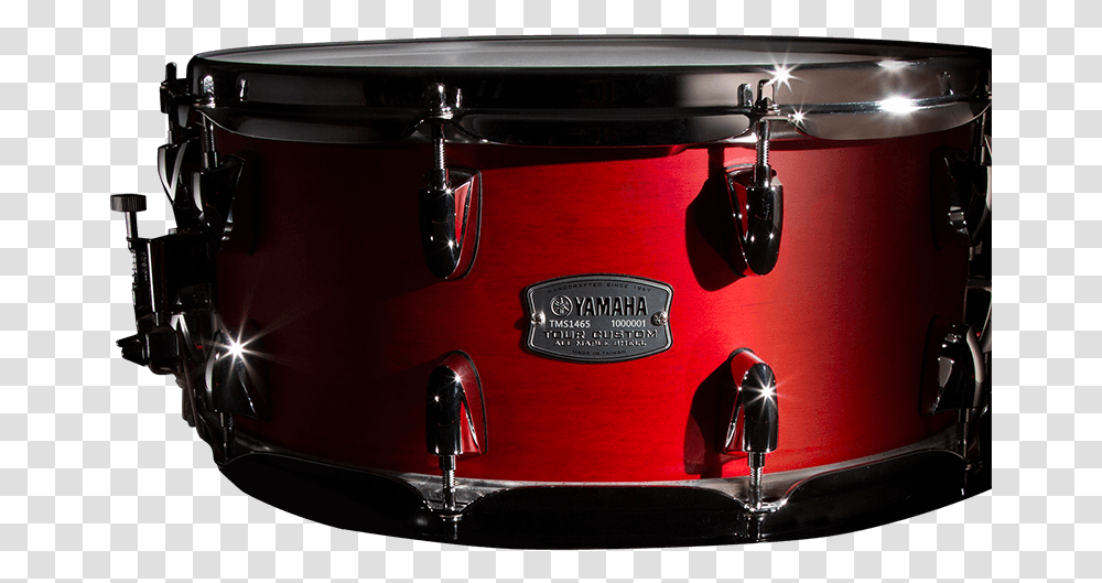 Red Drum Tms 1465 Yamaha Tour Custom Candy Apple Red, Percussion, Musical Instrument, Leisure Activities, Conga Transparent Png