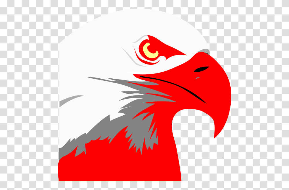 Red Eagle Logo, Beak, Bird, Animal, Fowl Transparent Png